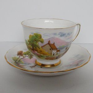 antique cup & saucer set
